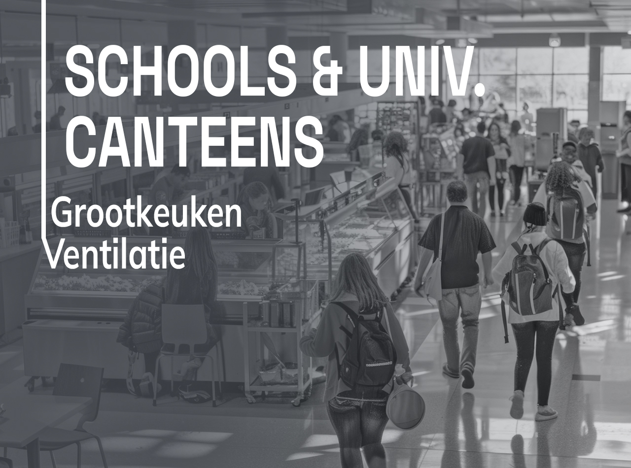 Hoe zorg je voor comfort en luchtkwaliteit in grootkeukens wanneer je een hele campus moet voeden?